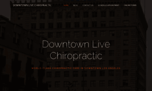 Downtownlivechiropractic.com thumbnail