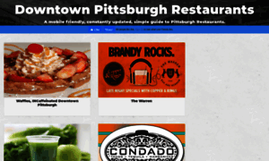 Downtownpittsburghrestaurants.com thumbnail