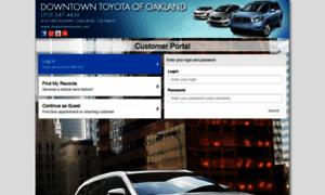 Downtowntoyota.totalcustomerconnect.com thumbnail