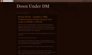 Downunderdm.blogspot.com thumbnail