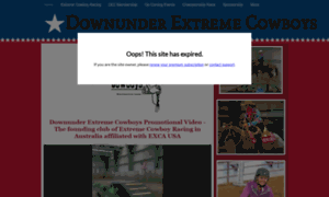 Downunderextremecowboys.com thumbnail