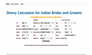 Dowrycalculator.blogspot.com thumbnail