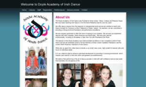 Doyleacademyofirishdance.ca thumbnail