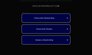 Doylechevrolet.com thumbnail