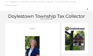 Doylestowntaxcollector.com thumbnail