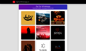 Dpforwhatsapp.in thumbnail