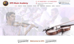 Dpsmusicacademy.com thumbnail