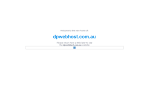 Dpwebhost.com.au thumbnail