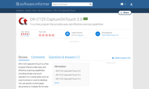 Dr-c125-captureontouch.software.informer.com thumbnail