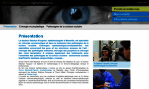 Dr-fauquier-ophtalmologiste.fr thumbnail