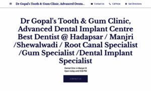 Dr-gopals-tooth-gum-clinic-advanced-dental.business.site thumbnail