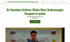 Dr-gurudeoarthros-clinicbest-arthroscopic.business.site thumbnail