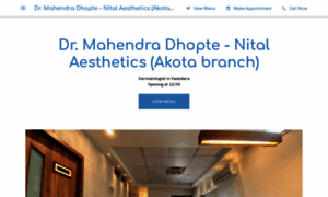 Dr-mahendra-dhopte-nital-aesthetics-akota-branch.business.site thumbnail