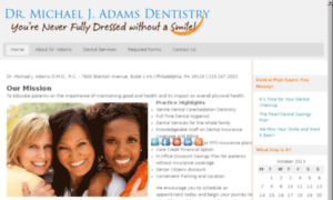 Dr-michael-j-adams-general-dentistry-in-chestnut-hill-pa.com thumbnail