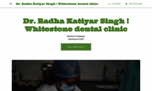 Dr-radha-katiyar-singh-whitestone-dental-clinic.business.site thumbnail