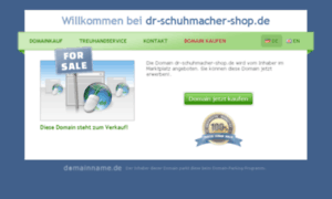 Dr-schuhmacher-shop.de thumbnail