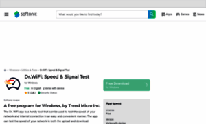 Dr-wifi-speed-signal-test.en.softonic.com thumbnail