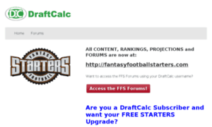 Draftcalc.net thumbnail