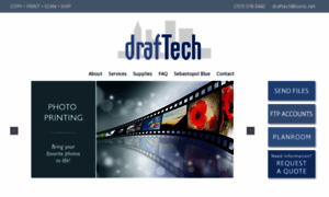 Draftechblueprinting.com thumbnail