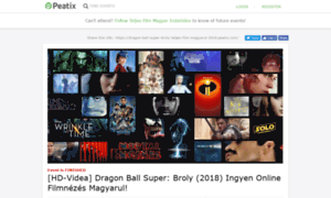 Dragon-ball-super-broly-teljes-film-magyarul-2019.peatix.com thumbnail