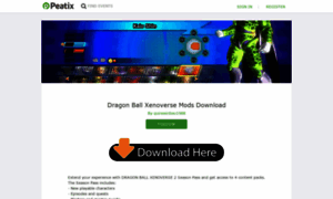 Dragon-ball-xenoverse-mods-download.peatix.com thumbnail