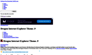 Dragon-internet-explorer-theme.soft32.com thumbnail