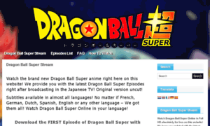 Dragonball-super-stream.com thumbnail