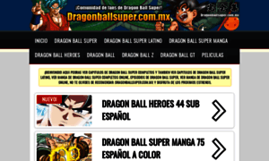Dragonballsuper.com.mx thumbnail
