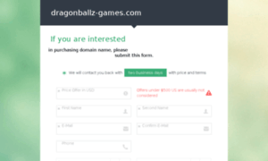 Dragonballz-games.com thumbnail