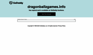 Dragonballzgames.info thumbnail