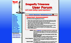 Dragonfly-trimarans.org thumbnail