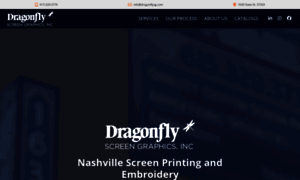 Dragonflyscreengraphics.com thumbnail