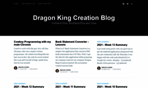 Dragonkingcreation.com thumbnail