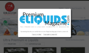 Dragonliquid.premiumeliquids.com thumbnail