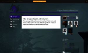Dragonrealmadventurers.obsidianportal.com thumbnail