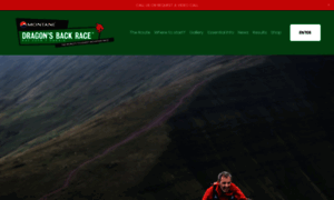 Dragonsbackrace.com thumbnail