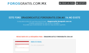 Dragonscastle.forosgratis.com.mx thumbnail
