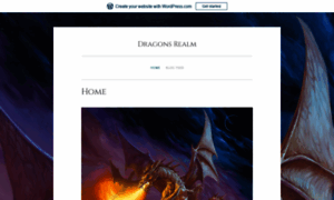 Dragonsrealm.home.blog thumbnail