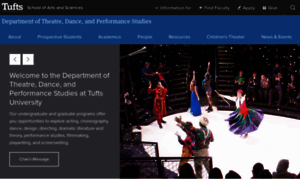 Dramadance.tufts.edu thumbnail