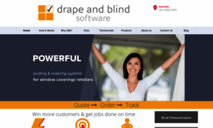 Drapeandblindsoftware.net.au thumbnail