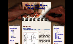 Draw-human-body.blogspot.com.au thumbnail