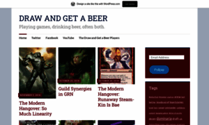 Drawandgetabeer.wordpress.com thumbnail