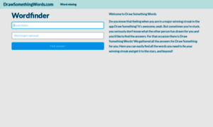 Drawsomethingwords.com thumbnail