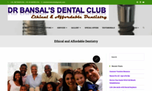 Drbansaldental.co.in thumbnail