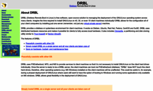 Drbl.sourceforge.net thumbnail