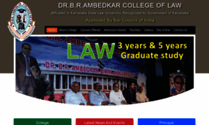 Drbrambedkarcollegeoflaw.com thumbnail