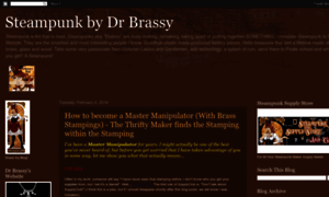 Drbrassysteampunk.blogspot.com thumbnail