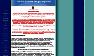 Drbrewerpregnancydiet.com thumbnail