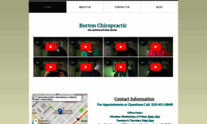 Drburtonchiropractor.com thumbnail