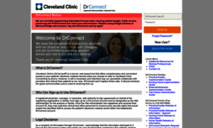 Drconnect.clevelandclinic.org thumbnail
